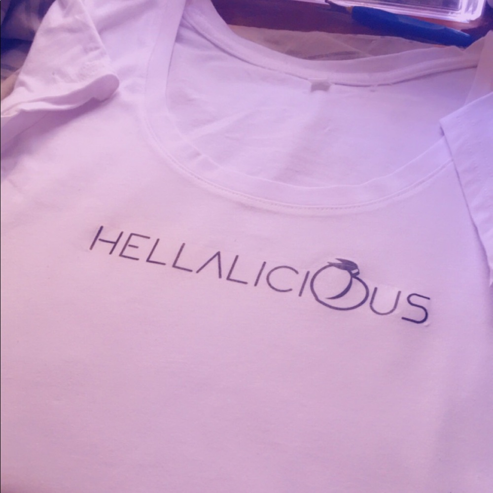 “HellaLiscious” baby tee